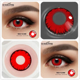 EYESHARE Colored Contact Lenses for Eyes Annual Color Lens Eyes 2pcs Eye Anime Contacts Cosplay Colored Contact Lenses for Eyes