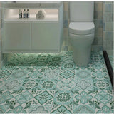 PVC Home Floor Decoration Stickers European Style Oil Proof Self Adhesive Waterproof Sticker Kitchen Furniture Stickers Bathroom