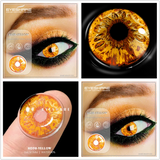 Eyeshare Color Contact Lenses For Eyes 1 Pair Cosplay Halloween Lens Yearly Beautiful Makeup