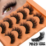 Fluffy lashes 3D Faux Mink Lashes Natural False Eyelashes Dramatic Soft Volume Lashes Eyelash Extension Makeup