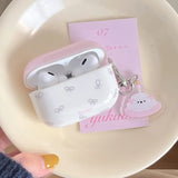 cartoon cute puppy pendant for apple airpods 1/2 3 pro 2 soft case for airpods pro protection cover for airpods 4 2nd shockproof