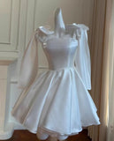 French Elegant Retro Lace-up Bow Straps Sleeveless High Waist Slim A-line Birthday Banquet Evening Short Dress For Women Summer