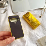 Gold Bar Refrigerator Magnet Personality Creative Creation Interesting New Beer Bottle Opener Opener Refrigerator Magnet