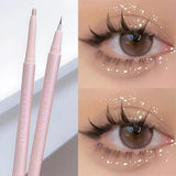 Double Ended Lying Silkworm Pencil Highlighter Makeup Pen Nude Liquid Contour Liner Eye Brightener Make Up Stick Mulitfuntional