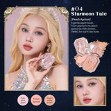 Flower Knows All series Swan Ballet Velvet Embossed Blush Matte Makeup Pressed Blusher Powder Pallet Women Gift Set