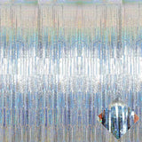 Sparkly Colored Party Rain Curtain for Birthday ,Wedding