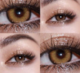 1 Pair Color Contact Lenses for Eyes Natural Brown Lenses Beauty Fashion Monet Lense Blue Lenses Green Eye Contact
