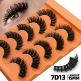 Fluffy lashes 3D Faux Mink Lashes Natural False Eyelashes Dramatic Soft Volume Lashes Eyelash Extension Makeup