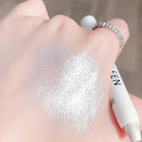 Flash Pearl Eyeshadow Pencil Waterproof Fine Flash Eye Highlighter Lasting Silkworm Eyeliner White Silver Brightening Pen Makeup