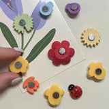 10pcs Adorable Refrigerator Magnets - Durable & Strong Hold for Kitchen, Office & More - Versatile Home Decor Mothers Day Gift