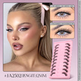 Half Fake Eyelashes Half Lashes Soft Natural Cat Eye Lashes Natural Look nvisible Band Eyeashe Fluffy Eyelashes