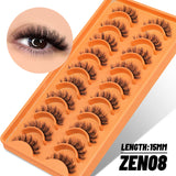 Fluffy lashes 3D Faux Mink Lashes Natural False Eyelashes Dramatic Soft Volume Lashes Eyelash Extension Makeup