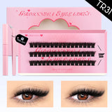 Cluster Lashes Kit Manga Lashes Natural Eyelash extension Cluster Natural Volume Individual Lashes Mixed Tray Lashes