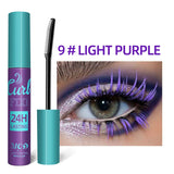 Colorful Slender Mascara Waterproof Fast Drying Curling Eyelashes Extension Multicolor Lashes Makeup Stage And Performance Makeu
