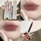 6 Colors Velvet Matte Lipgloss Waterproof Long Lasting Sexy Non-Stick Cup Lip Glaze Makeup Beauty Lips Cheek Rouge Tint Cosmetic