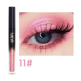 13-Shade Waterproof Liquid Eyeshadow Palette - High Shine to Matte, Long-Lasting & Smudge-Proof Makeup Set for Glamourous Looks