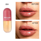 Day Night Instant Volume Lips Plumper Oil Repairing Reduce Lip Fine Line  Clear Lasting Nourishing Serum Cosmetic Sexy Lip Gloss