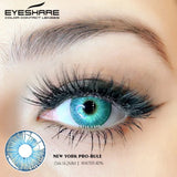 Eyeshare 1 Pair New York Pro Purple Color Contact Lens For Eyes Contacts Colored Lenses Beautiful