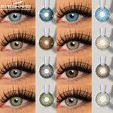 EYESHARE 1 Pair Natural Contact Lenses Colored Contact Lenses for Eyes Blue Eye Lenses Brown Lenses Green Contacts Gray Lenses