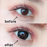 2pcs/Pair Contact Lenses Fast Shipping Big Black Lenses for Eyes Beauty Pupils Comestic Eye Color Lens 14.5mm/14.2mm