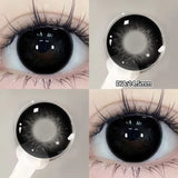 1 Pair(2pcs) Brown Beauty Colored Contact Lenses for Eyes Purple Halloween Lens Big Eye Lens Natural Look Gray Blue Lens