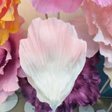 10 Pcs Artificial Crepe Paper Petals DIY Large Peony Flower Wedding Decor Paper Flowers Birthday Party Event Home Backdrop Decor