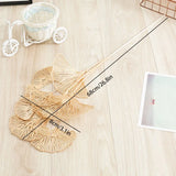 Artificial Golden Ginkgo Leaf Flower Christmas Home Decoration Golden Rose Gold Eucalyptus Decoration Flower Arrangement