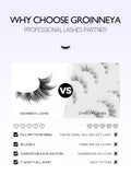 Cat Eye Lashes Faux Mink Eyelashes  Fake Lashes Natural Look Wispy Winged End Eye Elongated Eyelashes