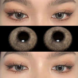 1 Pair/2PCS Colored Lenses For Eyes Makeup High Quality Fashion Eyes Contact Lenses Beauty Pupil with Lens Companion Box