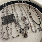 Heart Star Chain Bracelet All-match Sweet Fairy Love Jewelry Daily Niche Design Commuter Accessories For Women
