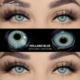 EYESHARE 1Pair Color Contact Lenses for Eyes Blue Eye Contacts Natural Colored Gray Pupils for Eyes Green Lenses Eye Contacts