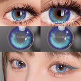 1 Pair Color Contact Lenses for Eyes Natural Brown Lenses Beauty Fashion Monet lense Blue Lenses Green Eye Contact