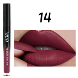 Lip Glaze Matte Nude Color Long Lasting Waterproof Liquid Lipstick Lip Stain Lip Tint Moisturizing Lip Gloss With High Pigment