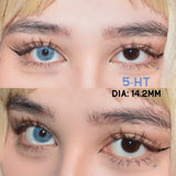 1 Pair Colored Contact Lenses for Eyes Russian Girl Blue Lenses Green Eye Lenses Natural Lenses Fashion Lenses