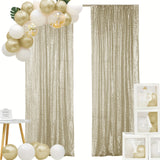 2/4pcs Vibrant Multi-Color Sequin Backdrop Curtain - Sparkling Photography Prop, Birthday Party Decor, Wedding Decoration, Home Decor Accent - Reusable, Easy to Hang, Durable, and Versatile Background Curtain for Memorable Mo