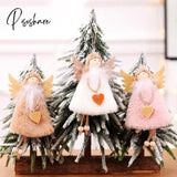 Angel Doll Christmas Ornaments Merry Decorations For Home Garland Tree Decor Navidad Xmas New Year