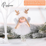 Angel Doll Christmas Ornaments Merry Decorations For Home Garland Tree Decor Navidad Xmas New Year