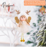 Angel Doll Christmas Ornaments Merry Decorations For Home Garland Tree Decor Navidad Xmas New Year