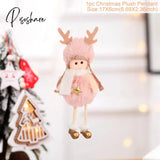 Angel Doll Christmas Ornaments Merry Decorations For Home Garland Tree Decor Navidad Xmas New Year