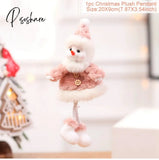 Angel Doll Christmas Ornaments Merry Decorations For Home Garland Tree Decor Navidad Xmas New Year