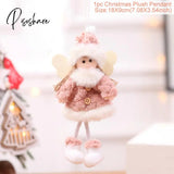 Angel Doll Christmas Ornaments Merry Decorations For Home Garland Tree Decor Navidad Xmas New Year