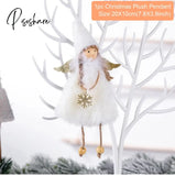 Angel Doll Christmas Ornaments Merry Decorations For Home Garland Tree Decor Navidad Xmas New Year