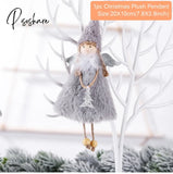 Angel Doll Christmas Ornaments Merry Decorations For Home Garland Tree Decor Navidad Xmas New Year