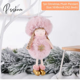 Angel Doll Christmas Ornaments Merry Decorations For Home Garland Tree Decor Navidad Xmas New Year