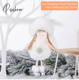 Angel Doll Christmas Ornaments Merry Decorations For Home Garland Tree Decor Navidad Xmas New Year