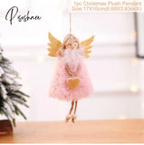 Angel Doll Christmas Ornaments Merry Decorations For Home Garland Tree Decor Navidad Xmas New Year