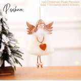 Angel Doll Christmas Ornaments Merry Decorations For Home Garland Tree Decor Navidad Xmas New Year