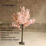 Artificial Cherry Tree Simulation Plant Fake Flower Living Room Hotel Wedding Decoration Home