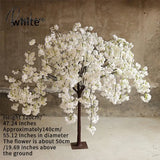 Artificial Cherry Tree Simulation Plant Fake Flower Living Room Hotel Wedding Decoration Home