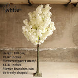 Artificial Cherry Tree Simulation Plant Fake Flower Living Room Hotel Wedding Decoration Home